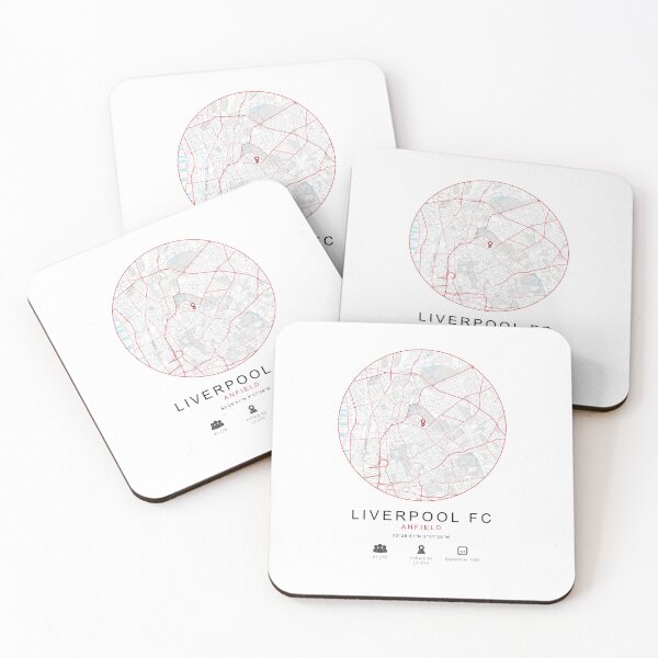 Item preview, Anfield Map Print - Liverpool FC Historic Home Ground designed and sold by HNRYdesign.