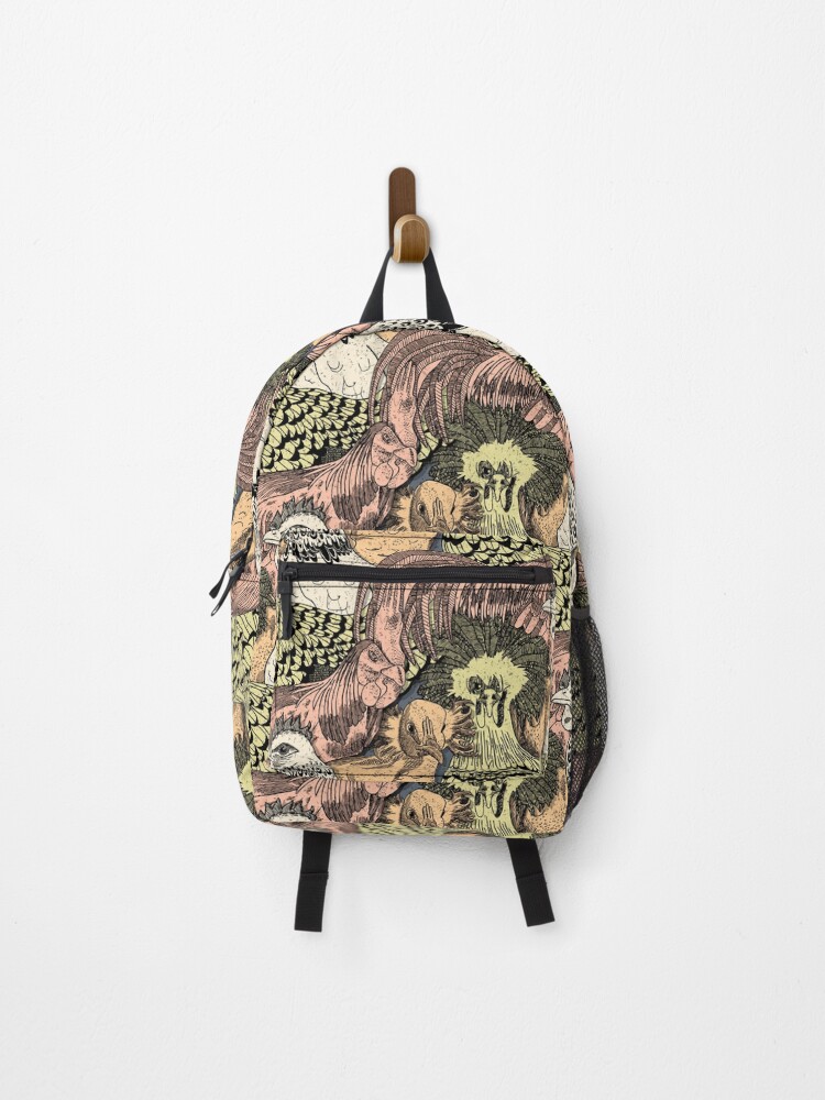 Thumbnail 1 of 3, Backpack, Spring Chickens designed and sold by lindseybendat.
