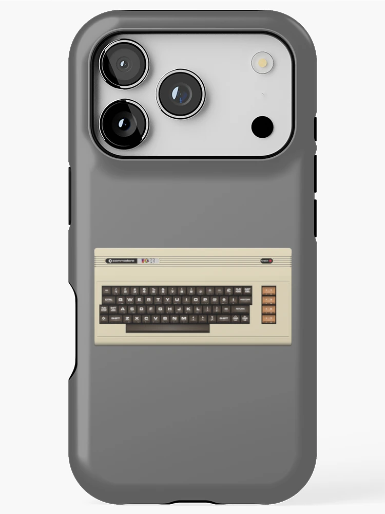 Thumbnail 1 of 4, iPhone Case, Commodore VC-20 Full Computer - Version 8 - Germany Microgramma designed and sold by ABSTRACT-IVISM.