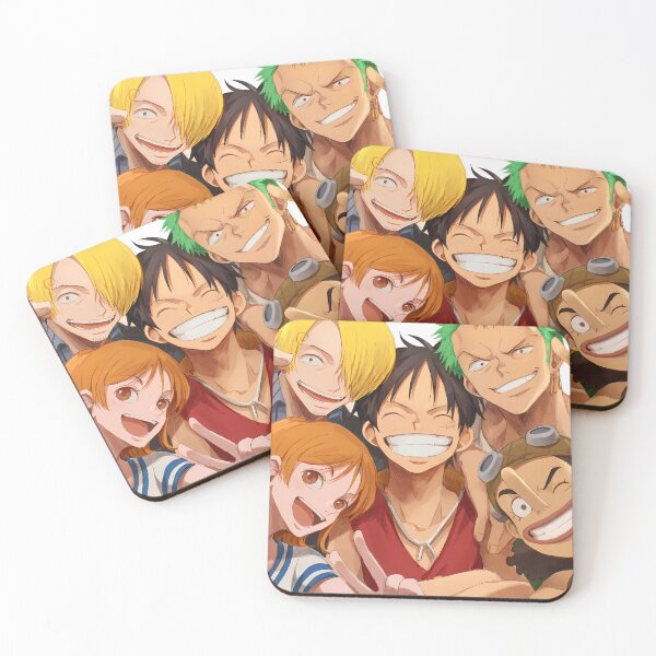 Item preview, Straw Hat Crew – Luffy, Zoro, Sanji, Usopp & Nami designed and sold by One Piece of Art.