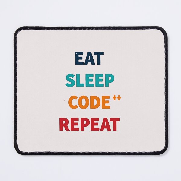 Item preview, eat sleep code designed and sold by WAISLYV.