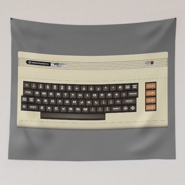 Item preview, Commodore VIC-20 Full Computer - Version 5 - Microgramma designed and sold by ABSTRACT-IVISM.
