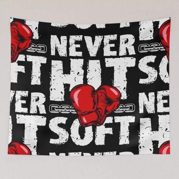 Item preview, Never Hit Soft designed and sold by UZRWRLD .