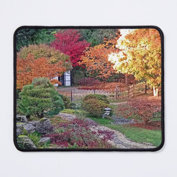 Item preview, Japanese Garden in Autumn designed and sold by RedHillDigital.