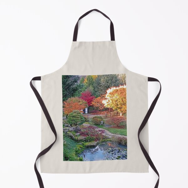 Item preview, Japanese Garden in Autumn designed and sold by RedHillDigital.