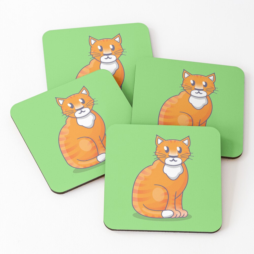 Item preview, Coasters (Set of 4) designed and sold by tabicashmoreart.