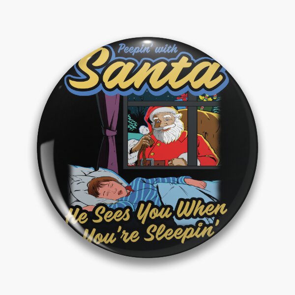 Item preview, Peepin With Santa designed and sold by Alema Art.