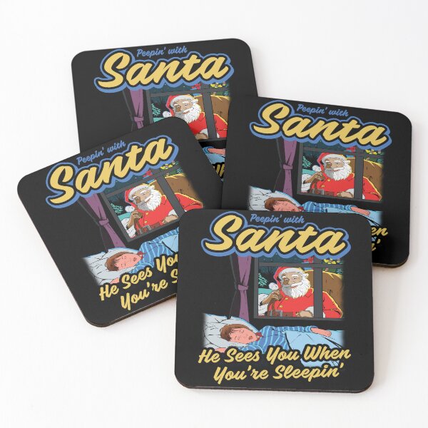 Item preview, Peepin With Santa designed and sold by Alema Art.