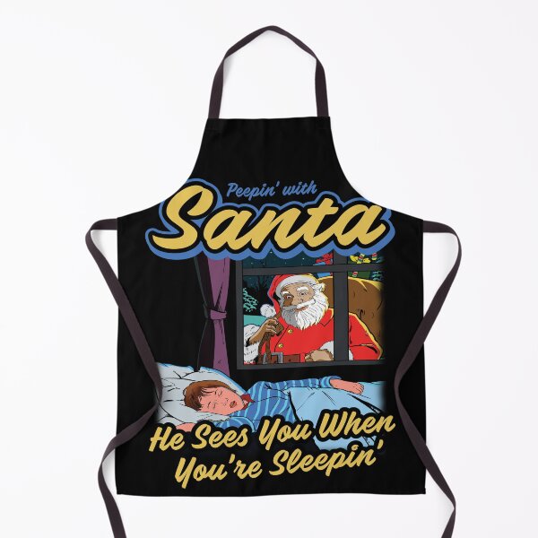 Item preview, Peepin With Santa designed and sold by Alema Art.