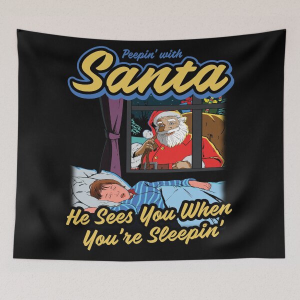 Item preview, Peepin With Santa designed and sold by Alema Art.