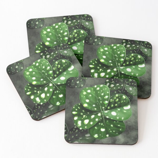 Item preview, Lucky clovers in the rain designed and sold by Constancealb.