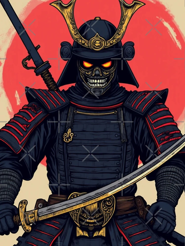 Thumbnail 4 of 4, iPhone Case, Samurai designed and sold by UniversalHouse.