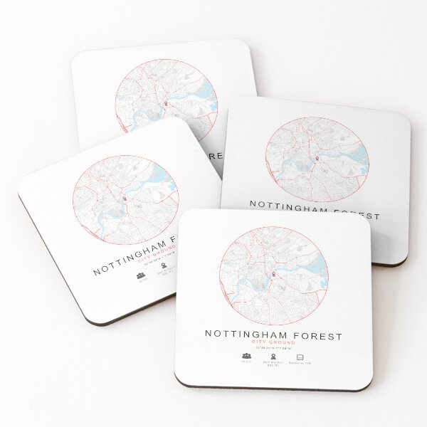 Item preview, City Ground Map Print - Nottingham Forest FC Historic Home designed and sold by HNRYdesign.