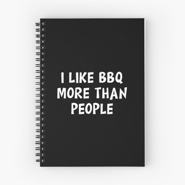 Aperçu de l'œuvre J'aime le barbecue plus que les gens créée et vendue par Slassyat.