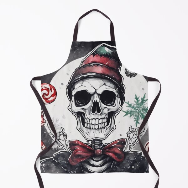 Item preview, Christmas and Holiday Skeleton - Watercolor & Ink 28 designed and sold by KBMediaArt.