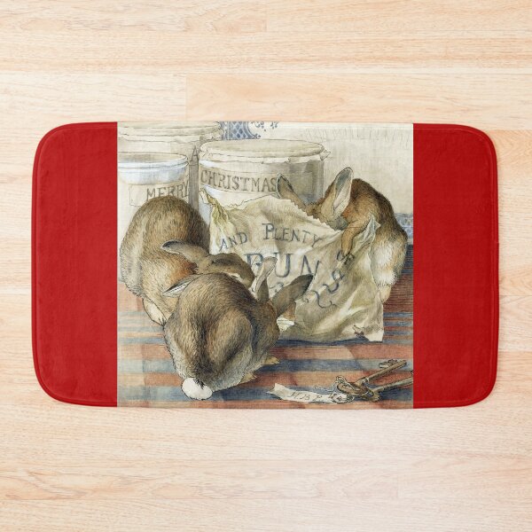Item preview, Merry Christmas and Plenty of Buns - Beatrix Potter Christmas designed and sold by forgottenbeauty.