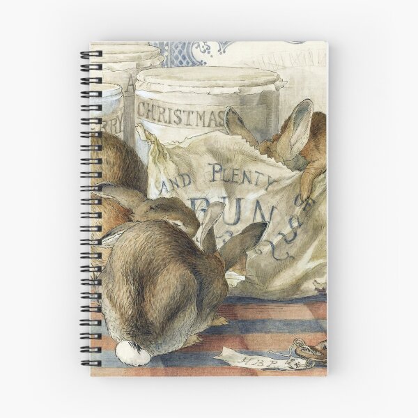 Item preview, Merry Christmas and Plenty of Buns - Beatrix Potter Christmas designed and sold by forgottenbeauty.