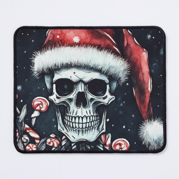 Item preview, Christmas and Holiday Skeleton - Watercolor & Ink 29 designed and sold by KBMediaArt.