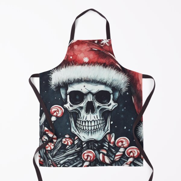 Item preview, Christmas and Holiday Skeleton - Watercolor & Ink 29 designed and sold by KBMediaArt.