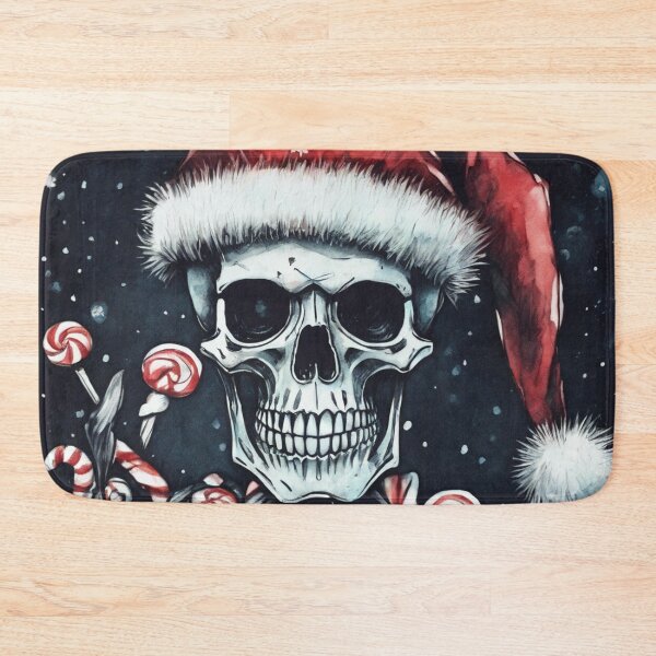 Item preview, Christmas and Holiday Skeleton - Watercolor & Ink 29 designed and sold by KBMediaArt.