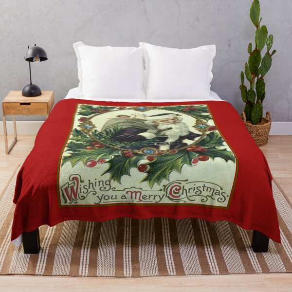 Item preview, CHRISTMAS SANTA CLAUS with Gifts; Vintage 1911 Print designed and sold by posterbobs.