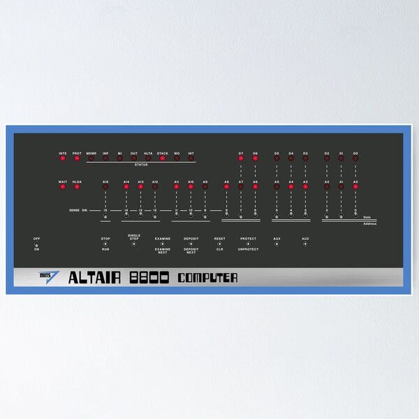 Item preview, MITS Altair 8800 Microcomputer designed and sold by ABSTRACT-IVISM.