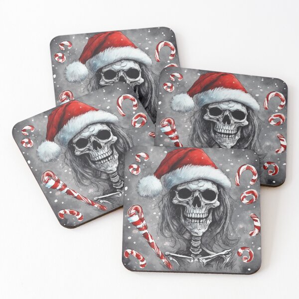 Item preview, Christmas and Holiday Skeleton - Watercolor & Ink 30 designed and sold by KBMediaArt.