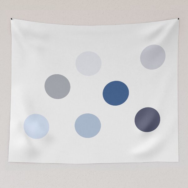 Item preview, Lucky Seven Dots, Unique designed and sold by villacreativa.