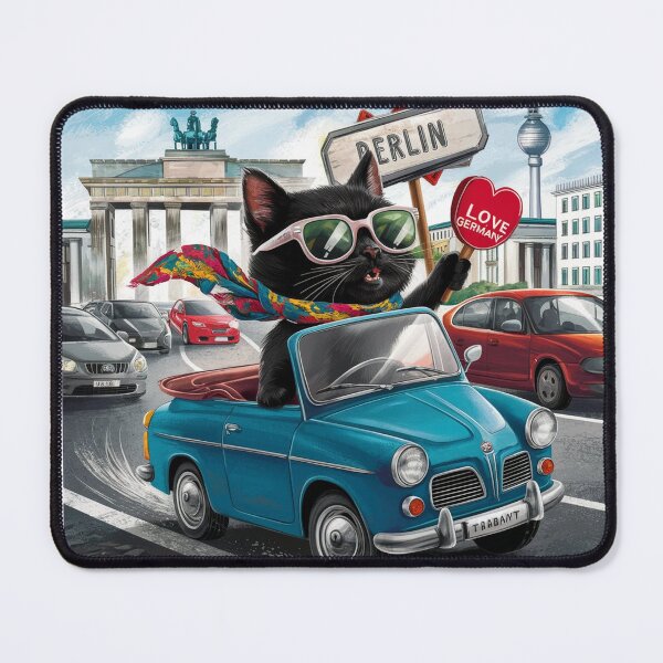 Item preview, Cat on tour - I love Germany! - Berlin designed and sold by lavka-xd.