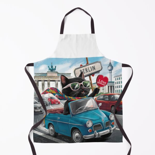 Item preview, Cat on tour - I love Germany! - Berlin designed and sold by lavka-xd.