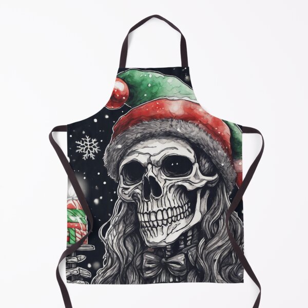 Item preview, Christmas and Holiday Skeleton - Watercolor & Ink 31 designed and sold by KBMediaArt.