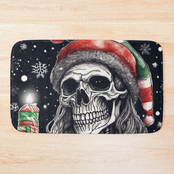 Item preview, Christmas and Holiday Skeleton - Watercolor & Ink 31 designed and sold by KBMediaArt.