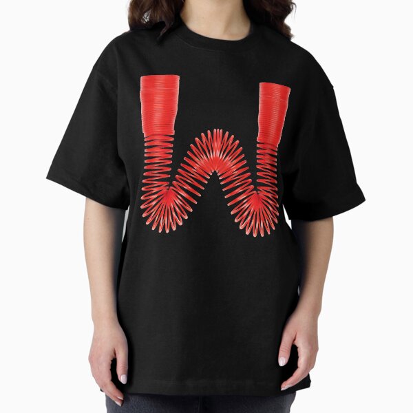 SPRINGY LETTER W Oversized T-Shirt