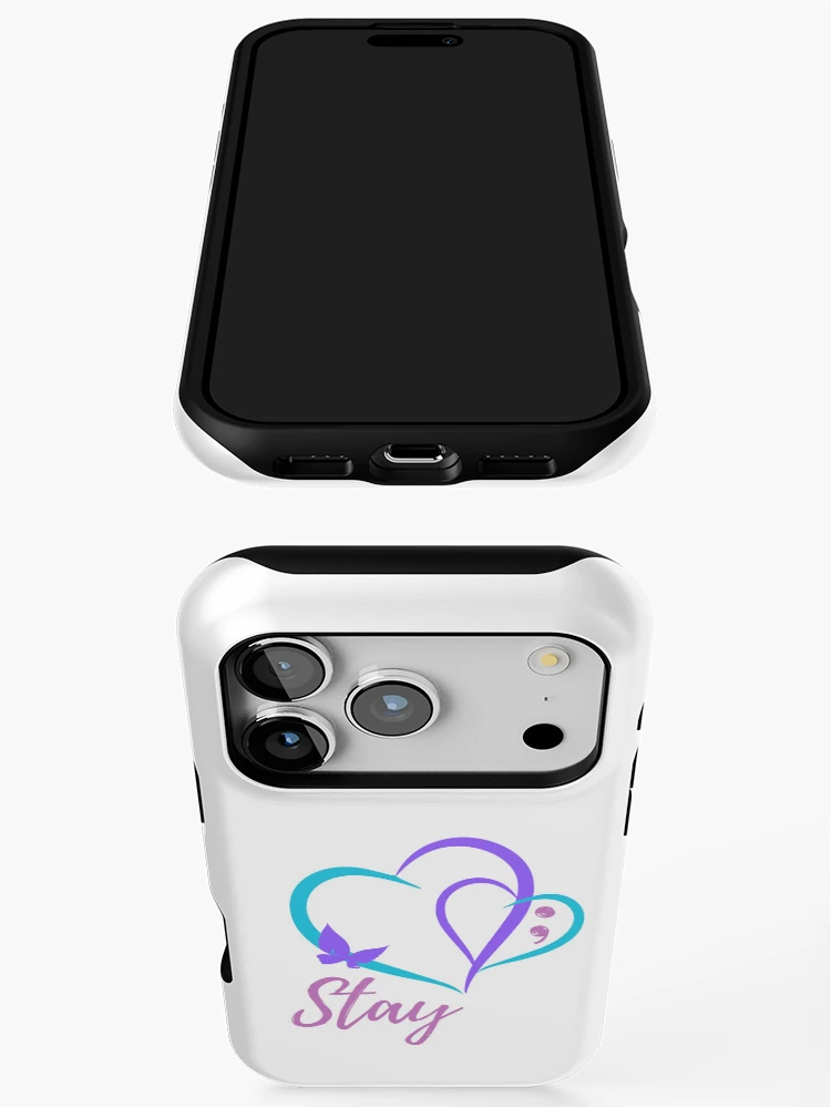 Thumbnail 3 of 4, iPhone Case, Stay designed and sold by Pawprint Studio.