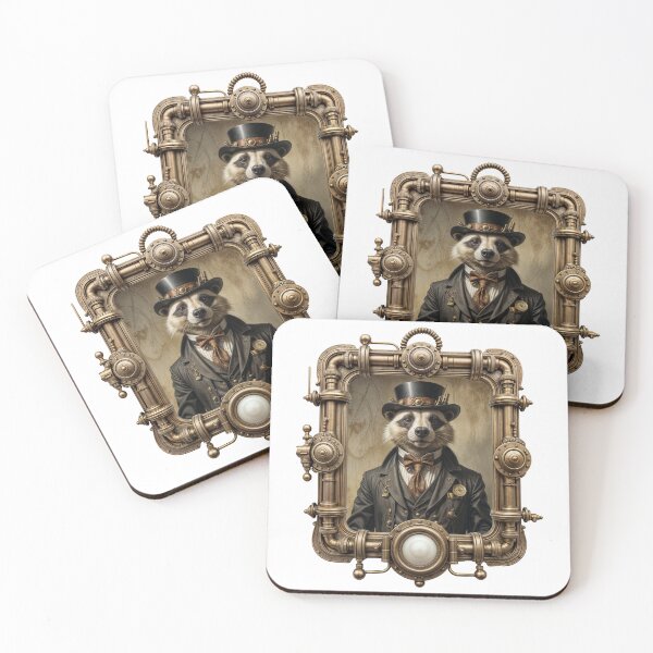 Item preview, Steam Zoo - Badger designed and sold by EvansCreative.