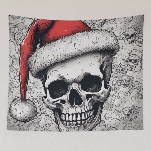 Item preview, Christmas and Holiday Skeleton - Watercolor & Ink 32 designed and sold by KBMediaArt.