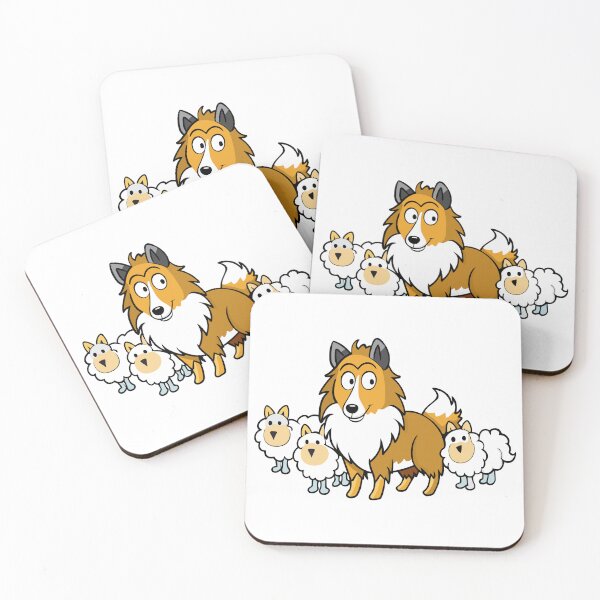 Item preview, Shetland Sheepdog Herding Sheep Digital Art designed and sold by iwcus.