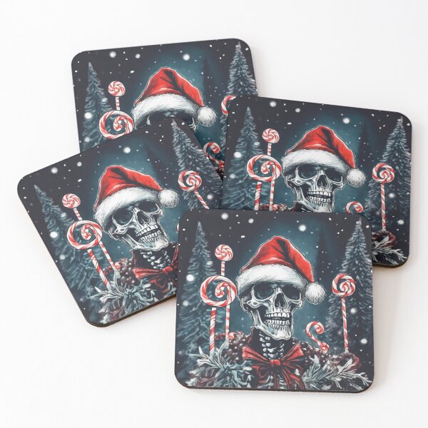 Item preview, Christmas and Holiday Skeleton - Watercolor & Ink 35 designed and sold by KBMediaArt.