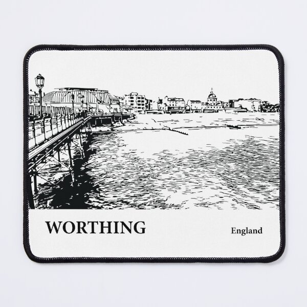 Item preview, Worthing England designed and sold by Lakeric Cityscapes.