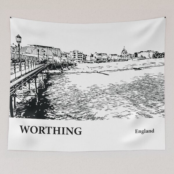 Item preview, Worthing England designed and sold by Lakeric Cityscapes.
