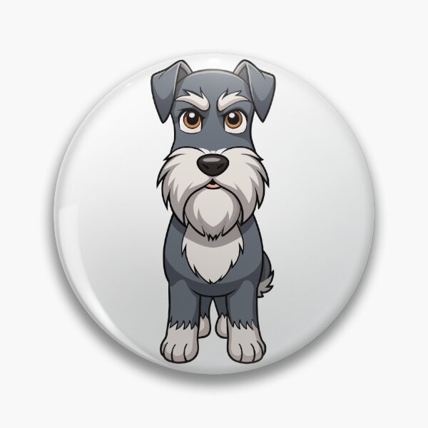 Item preview, Determined Standard Schnauzer Scent Detection Art designed and sold by iwcus.