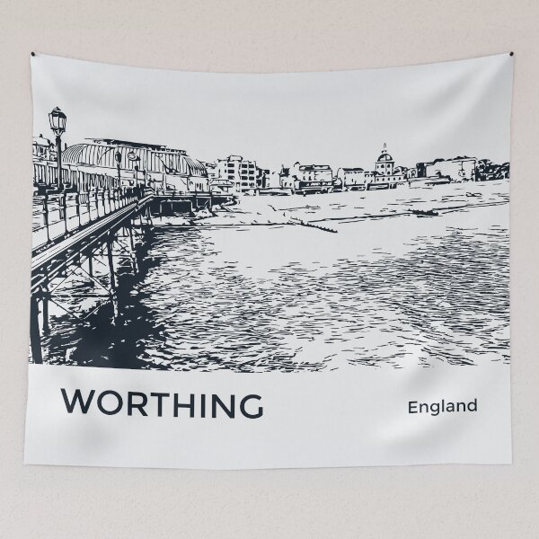 Item preview, Worthing England designed and sold by Lakeric Cityscapes.