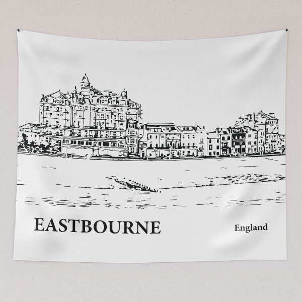 Item preview, Eastbourne England designed and sold by Lakeric Cityscapes.