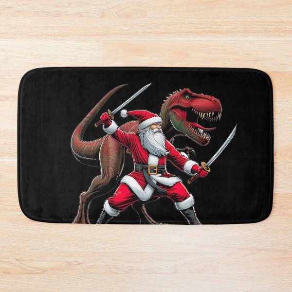 Item preview, Ninja Santa and T-Rex designed and sold by Wayne Thomson.