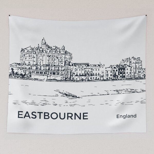 Item preview, Eastbourne England designed and sold by Lakeric Cityscapes.