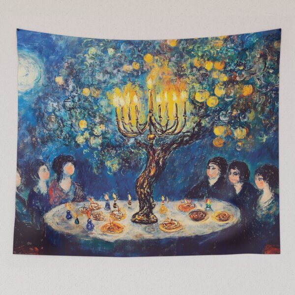 Item preview, Enchanted Hanukkah Celebration designed and sold by Playing In Mud.