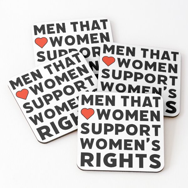 Item preview, Men that love women support women’s rights  designed and sold by Rachel the Artist .