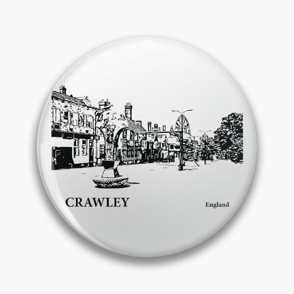 Artikelvorschau, Crawley, Großbritannien entworfen und verkauft von Lakeric Cityscapes.