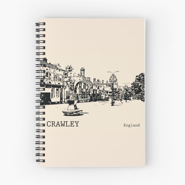 Item preview, Crawley Inglaterra designed and sold by Lakeric Cityscapes.