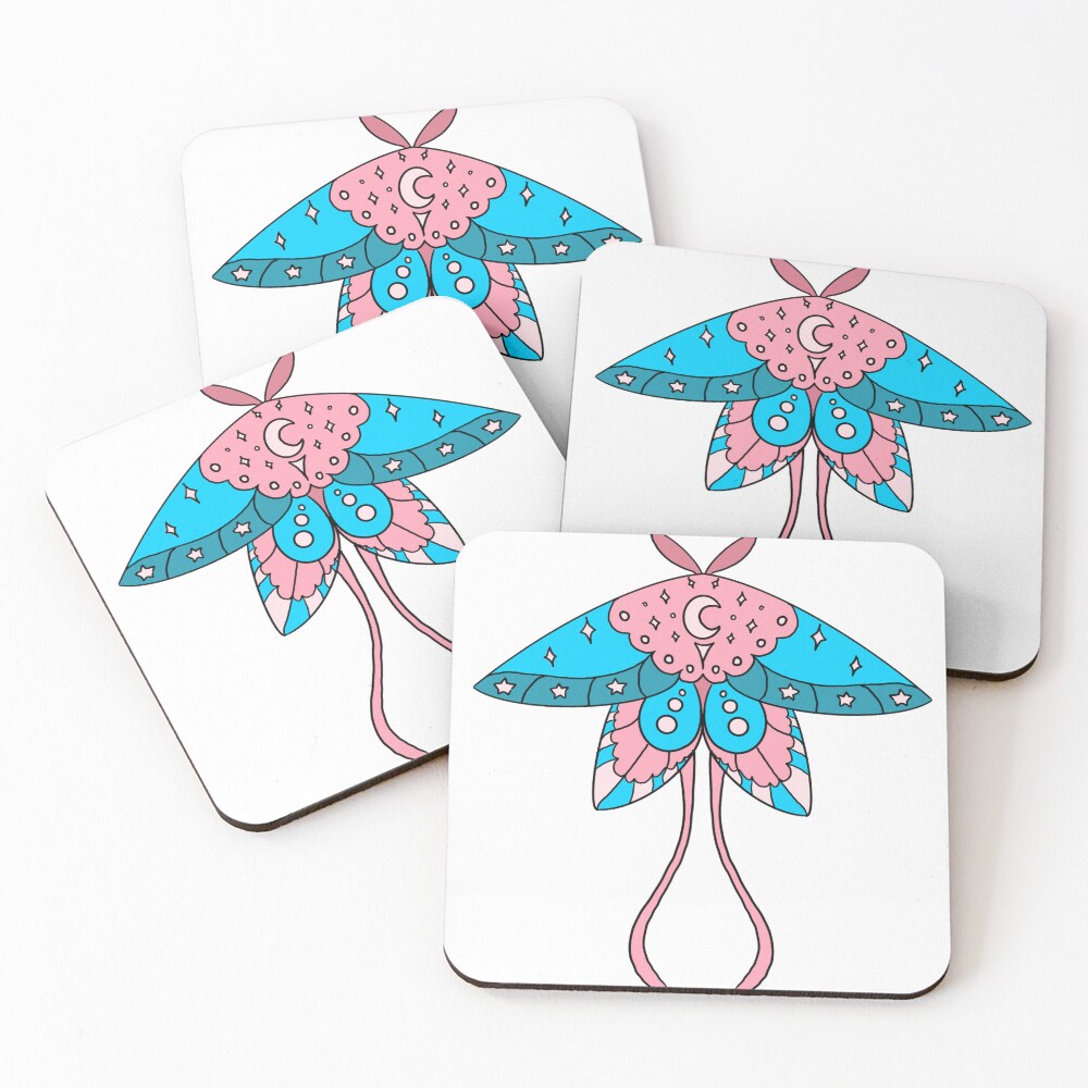 Item preview, Coasters (Set of 4) designed and sold by MothInABath.